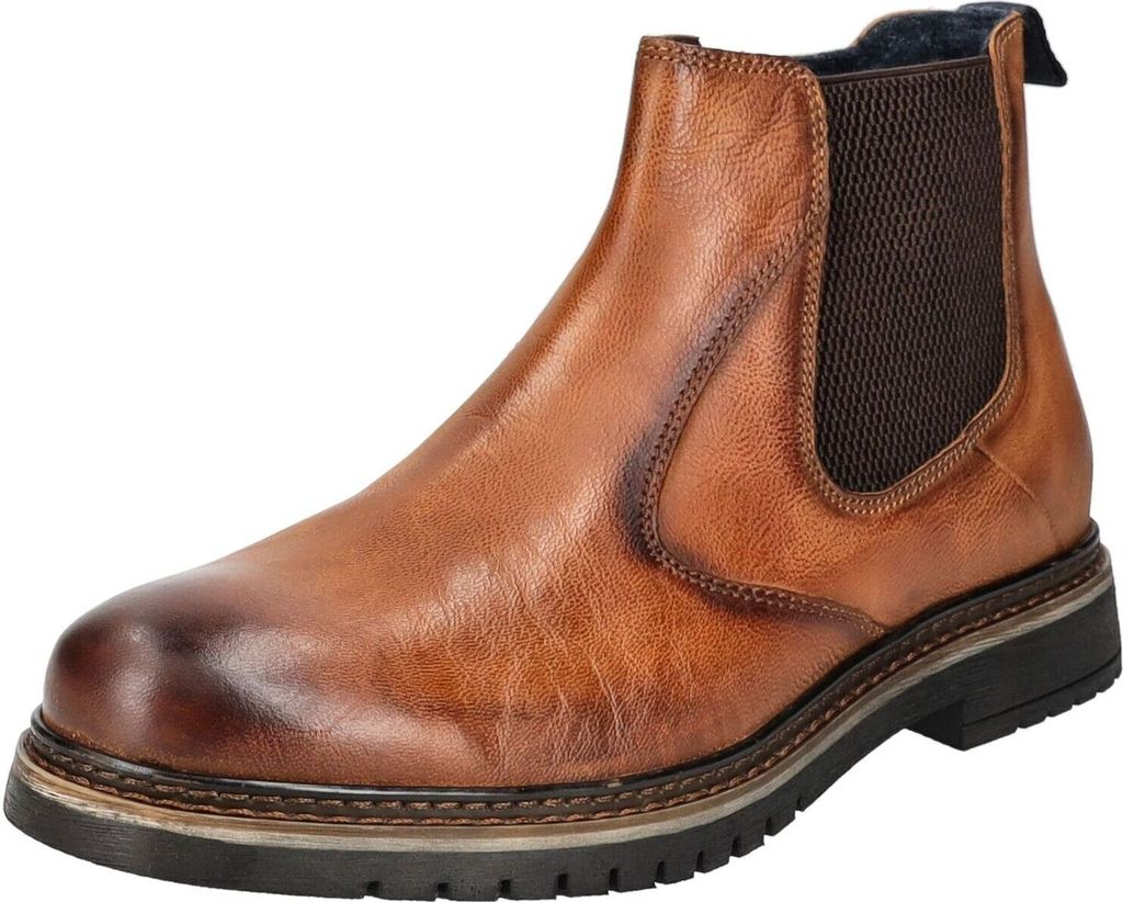 Bugatti Stiefelette Stiefelette Leder/Textil