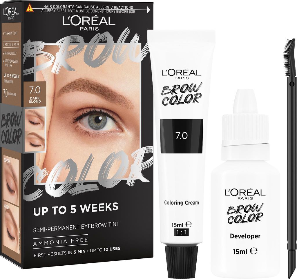 L'ORÉAL PARIS Brauenfarbe 7.0 Dunkelblond semi-permanentní