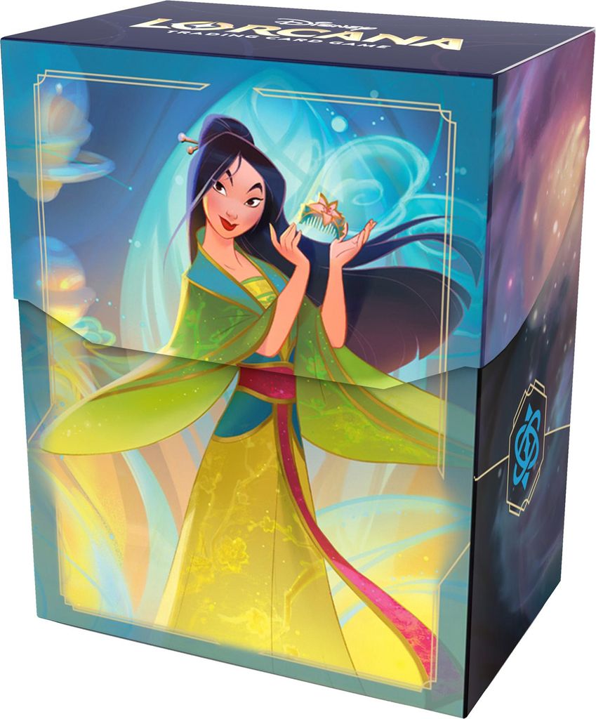 Ravensburger Disney Lorcana Tcg Mulan Deck-box Blau  Blau Produktbild 