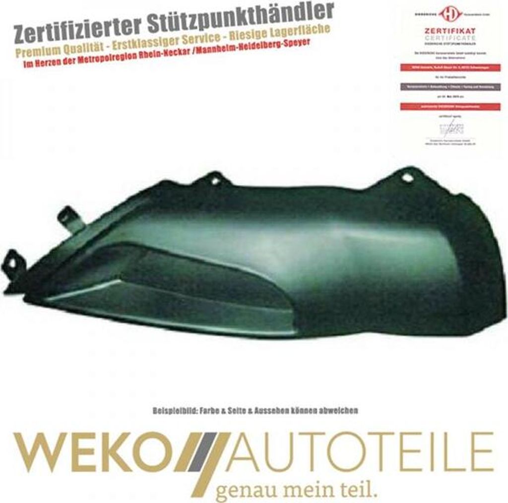 Stoßstange vorne rechts DIEDERICHS 5847852 für MITSUBISHI