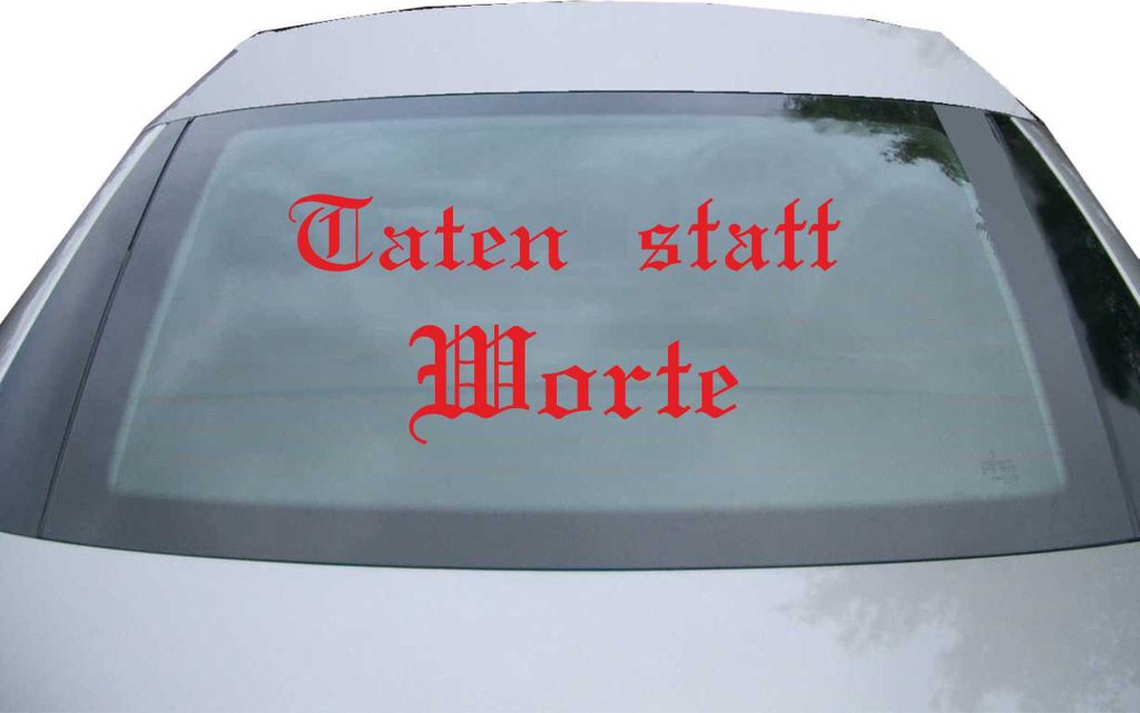 Indigos UG - Aufkleber Heckscheibe & Motorklappe DE2960 - Produktbild 
