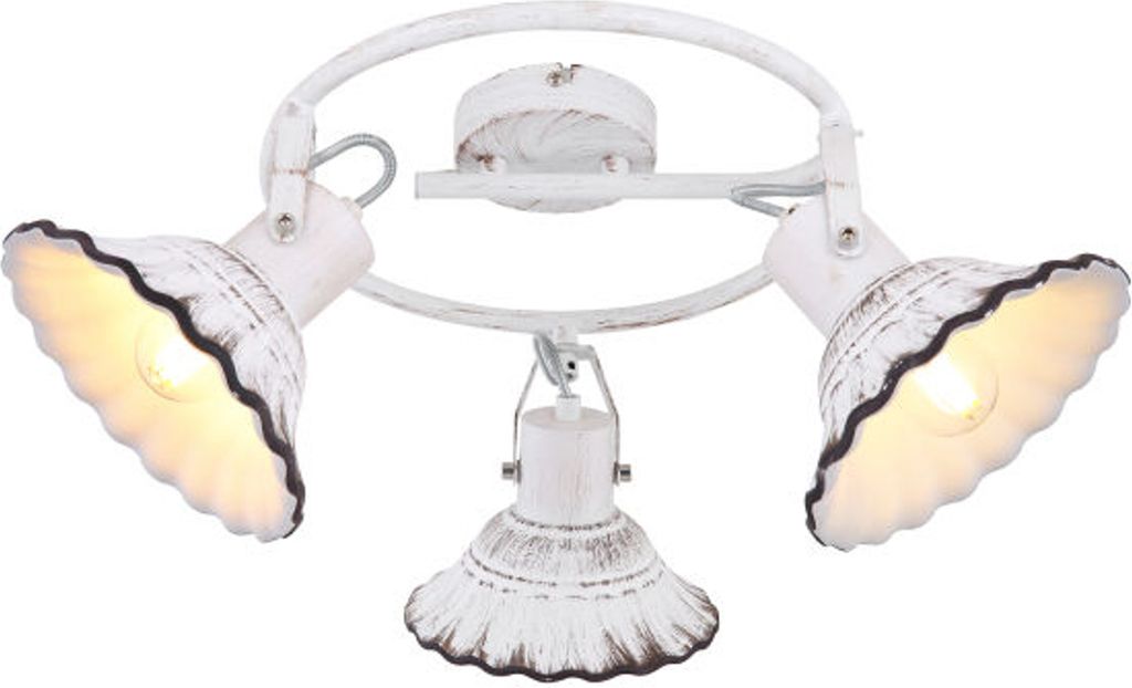 Globo Lighting bodové svítidlo bělené kovové, černé, bílá Obrázek produktu 
