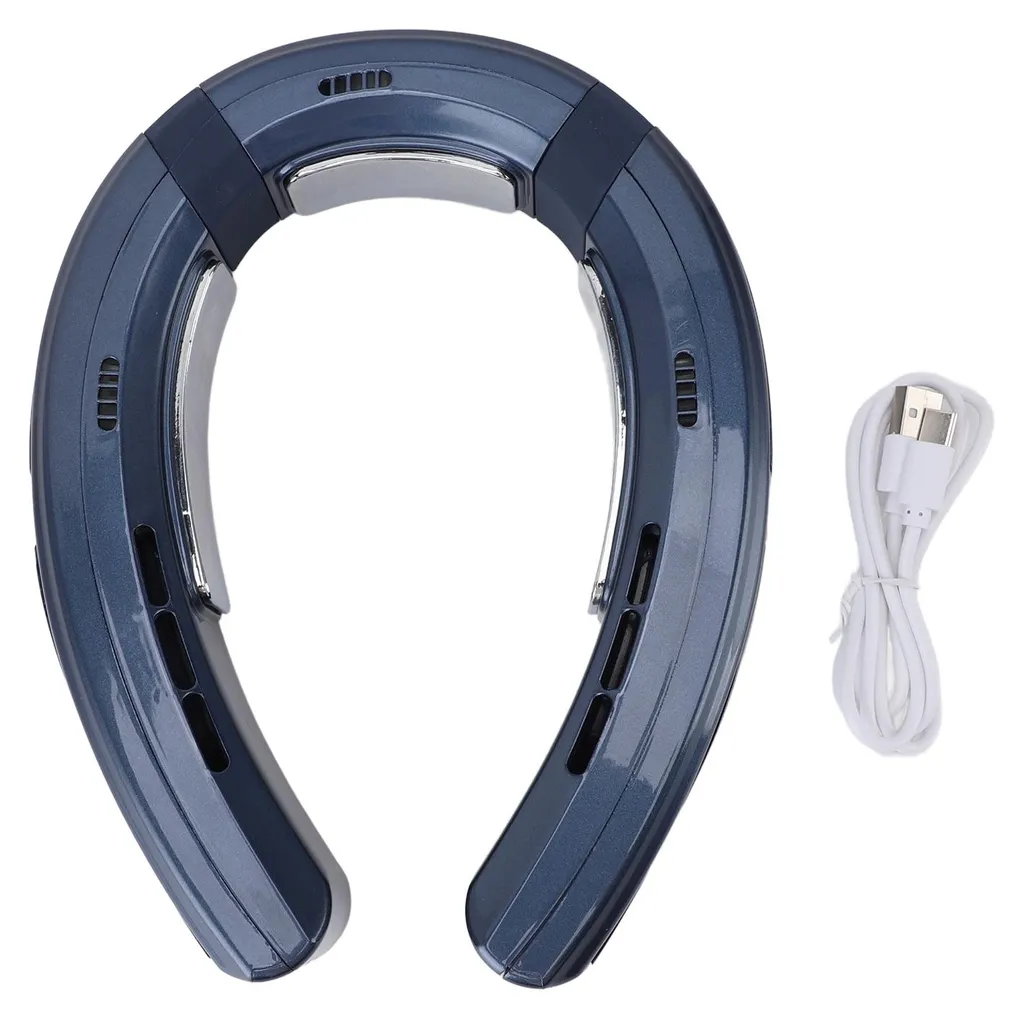 Ventilateur de cou silencieux contre la chaleur et le froid portable