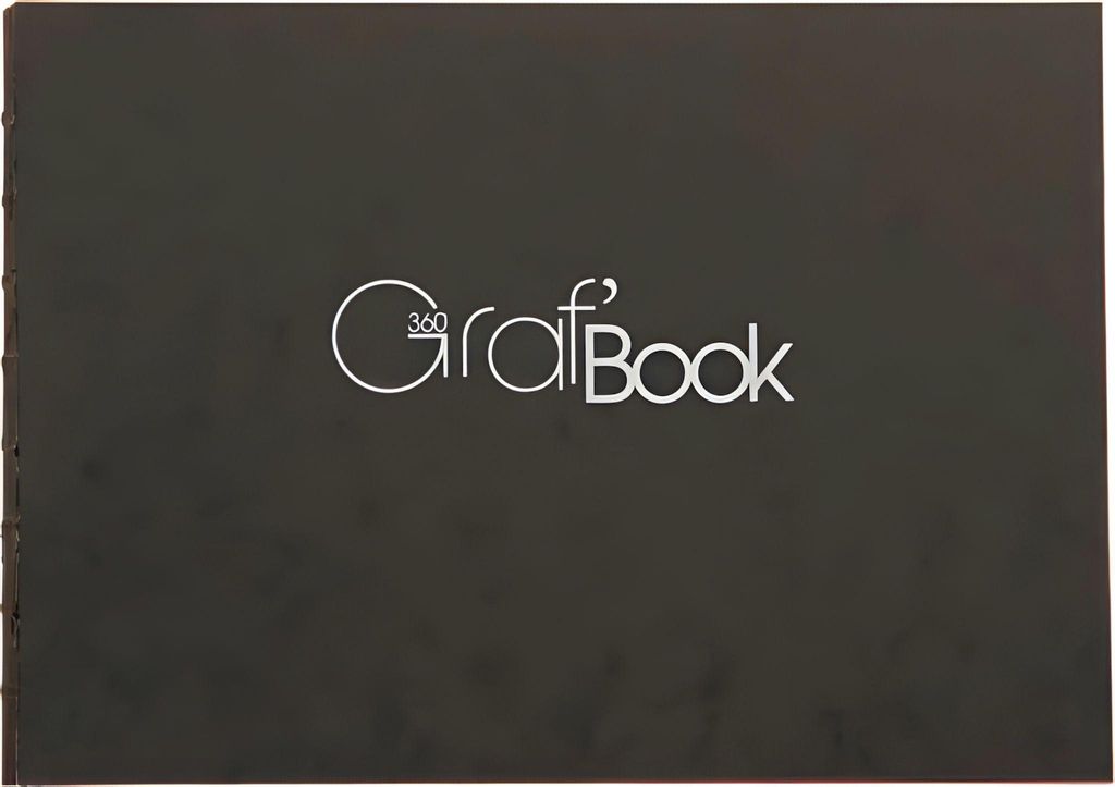 Clairefontaine Heft Graf'Book 15,2x21 100g 200S Produktbild 
