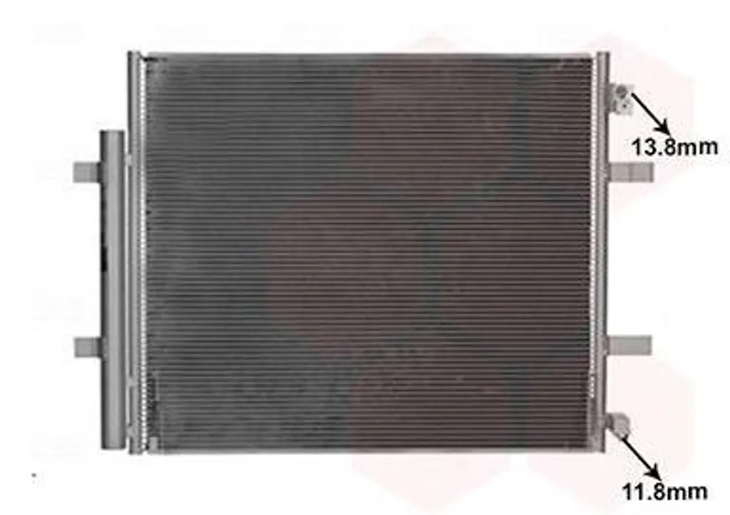 Condenseur climatisation ID.3 Van Wezel 58015711 anti-fuite de gaz