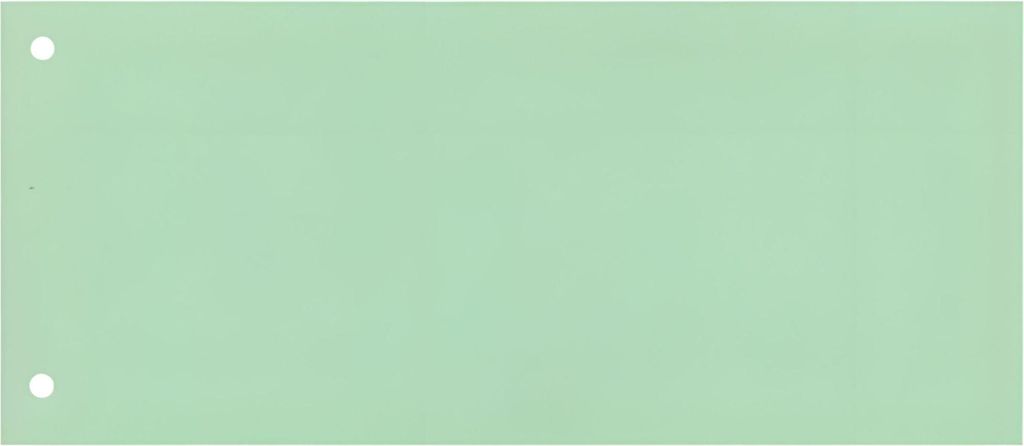 Q-Connect Trennstreifen - 190 g/qm Karton, grün, 100 Stück