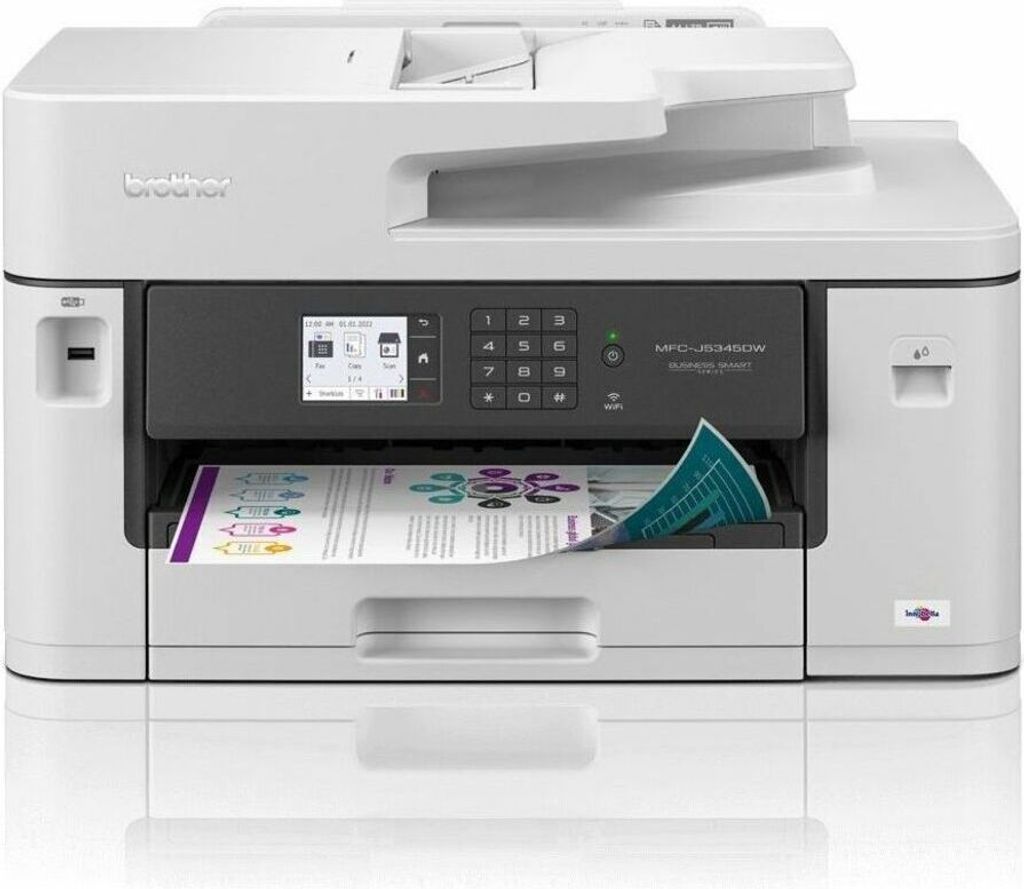 Brother MFC-J5345DW, Tintenstrahl, Farbdruck, 4800 x 1200 Produktbild 