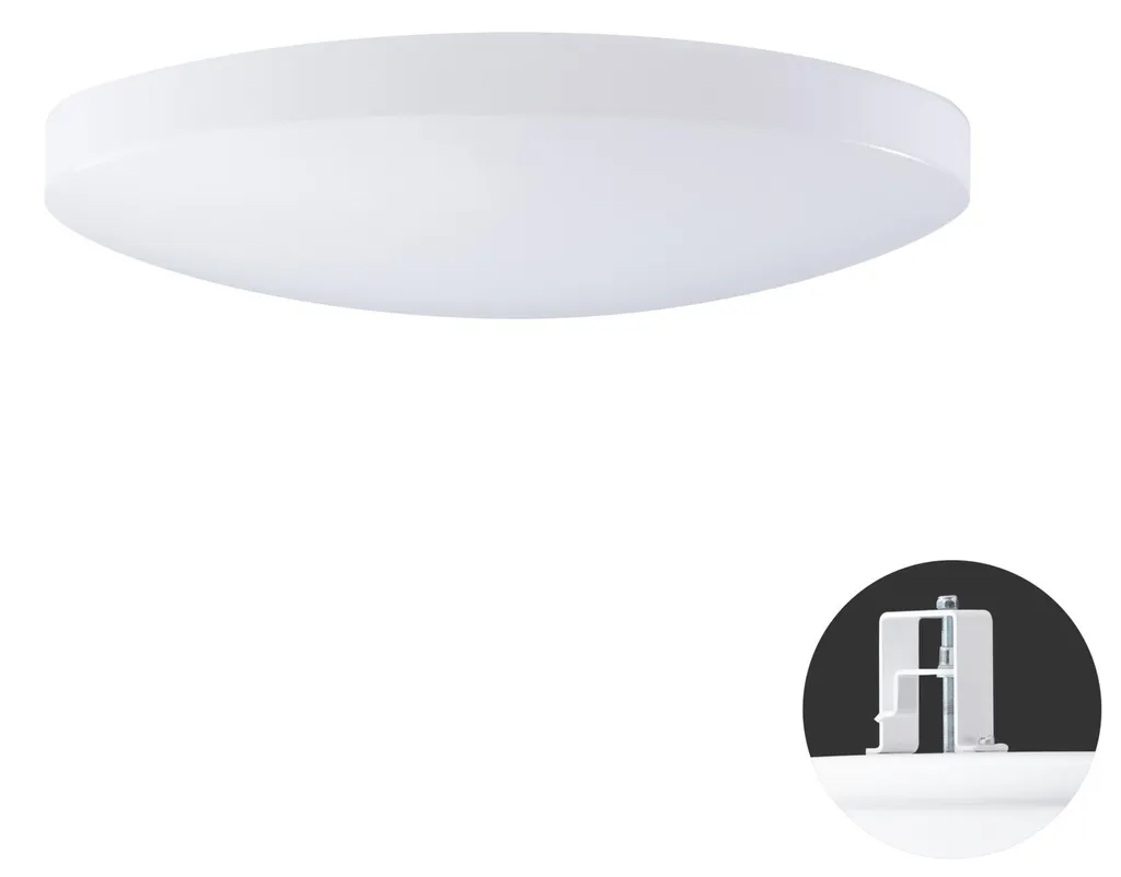 Applique et plafonnier semi-encastré LED 32W blanc IP44 OSMONT SAGITA