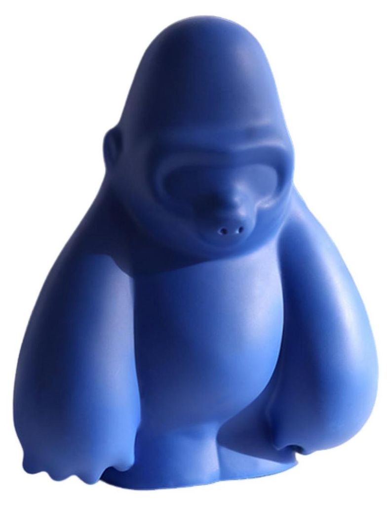 Gorilla-Ornament aus Vinyl, moderne Kunst, Wohnzimmerdekoration, künstlerischer Touch, Heimdekoration, Kinderzimmer-Schreibtischdekoration