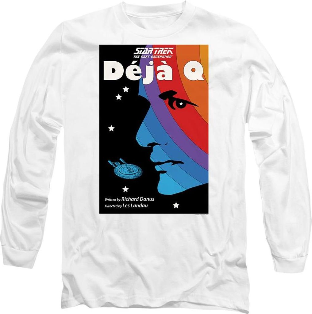Star Trek - "The Next Generation Season 3 Episode 13" T-Shirt für Herren/Damen Uni TV9906 (M) (Weiß)