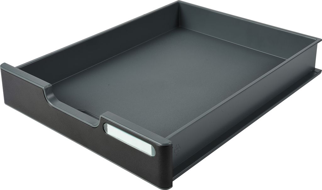 Exacompta MODULODOC Schublade +schwarzer Frontplatte EcoBlack Dunkelgrau 336714D