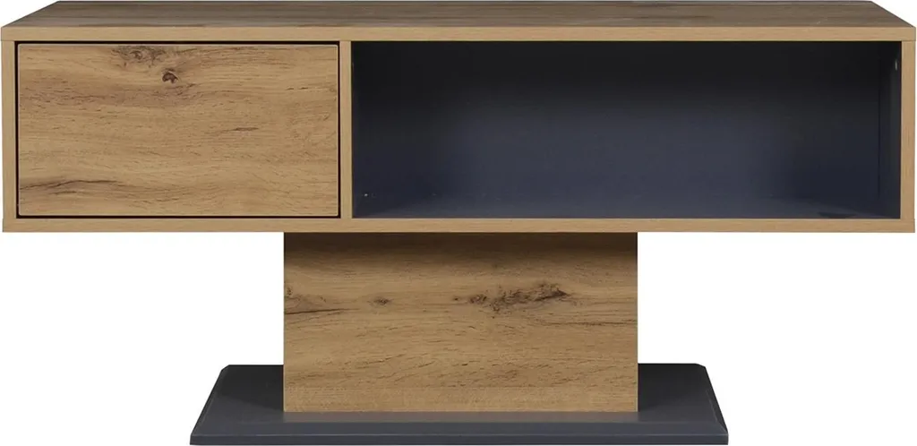 Table basse de rangement anti-désordre avec double compartiment invisible - 16