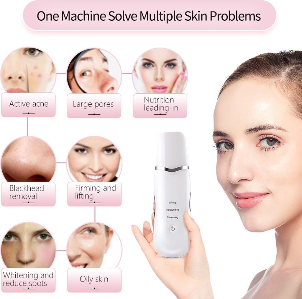 Ultraschall-Gesichtsreinigung Skin Scrubber Produktbild 5