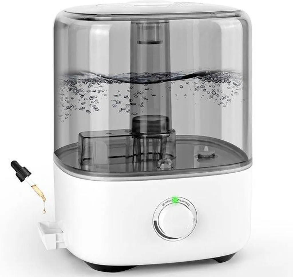 Humidificateur Silencieux 28dB 5L Brume Fraîche avec Buse Orientable