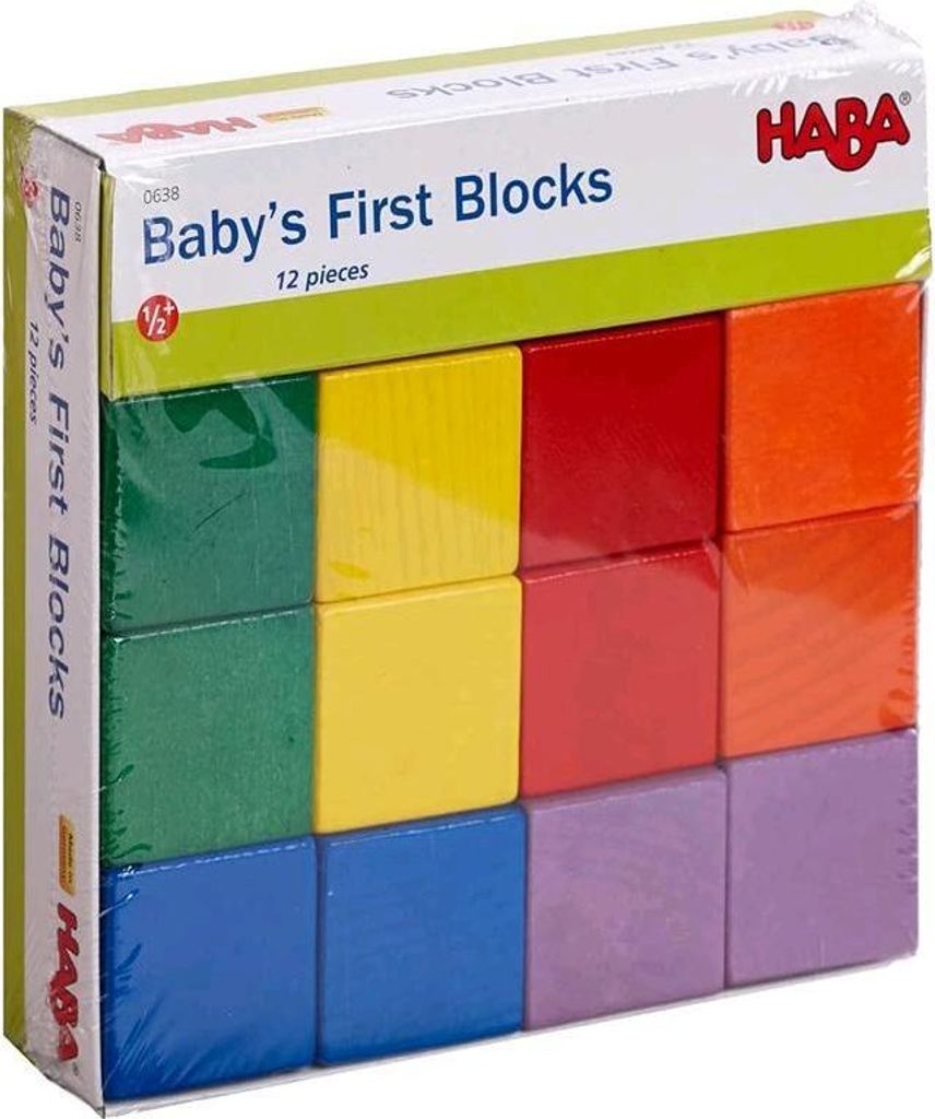 HABA 1000638001 Baby-Bausteine Holz Produktbild 