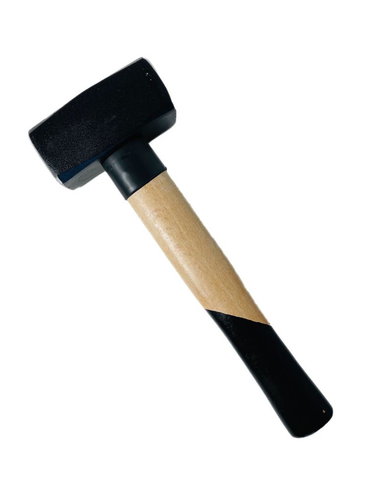 Fäustelhammer 800/1000/1250/1500/2000g Hammer Plattenhammer Stielschutzkragen 2000 gr