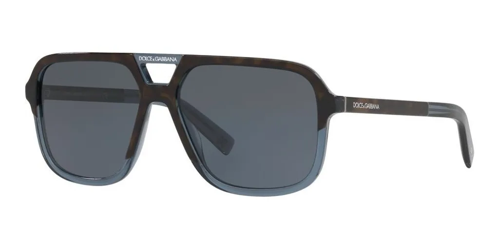 Dolce & Gabbana Lunettes de Soleil DG 4354 Angel 3209/80 Taille 58