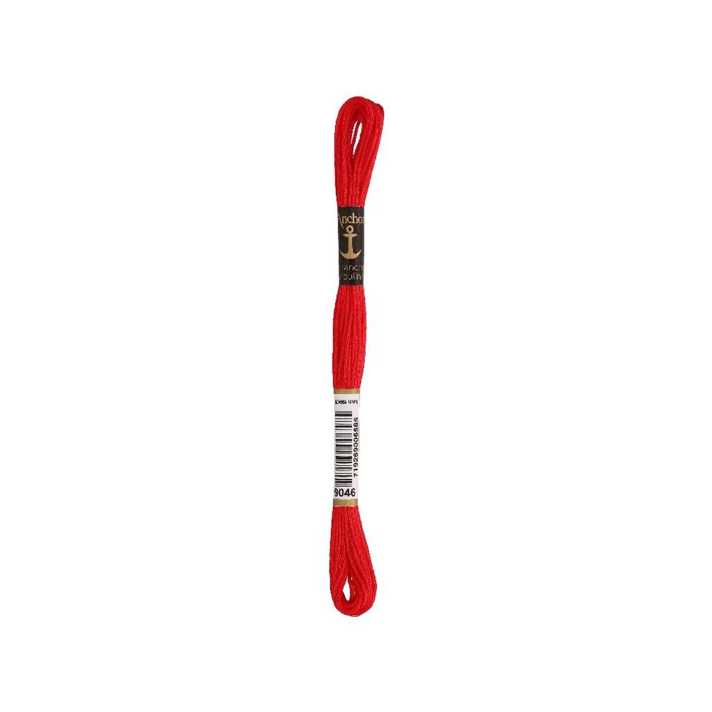 Fil à broder Anchor 4635000-09046 rouge vif Fil à broder, Image du produit 