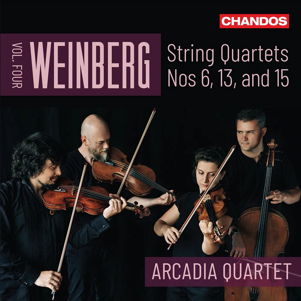 Album CD Quatuors à cordes Vol. 4 par Arcadia Quartet - Musique de Chambre