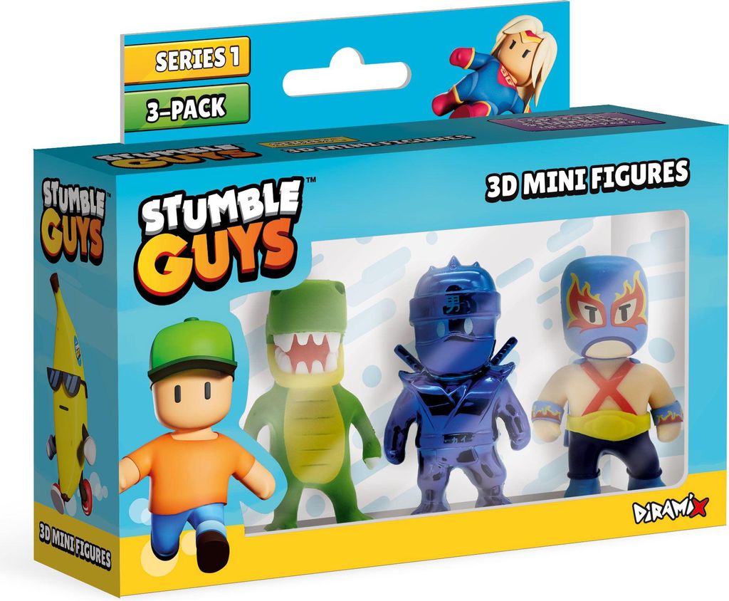 Orbico Stumble Guys 3D Mini Figurky 3 Ks Obrázek produktu 