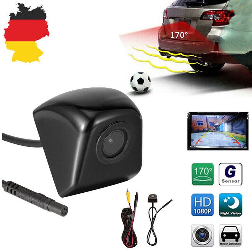 Rückfahrkamera Autokamera 170° Grad Unterbau Blickwinkel Produktbild 
