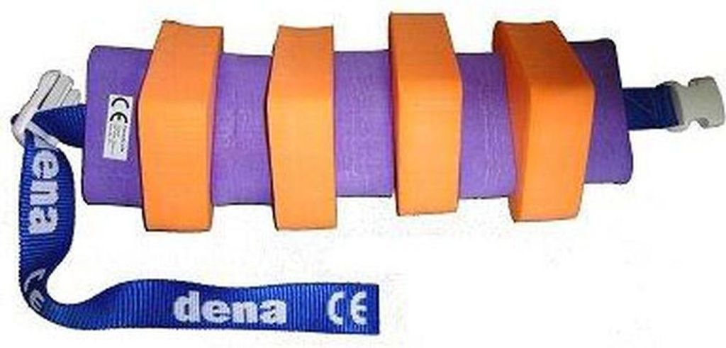 Schwimmgürtel Kinder mit Sicherheitsverschluß 60cm Länge Farbe Orange Lila