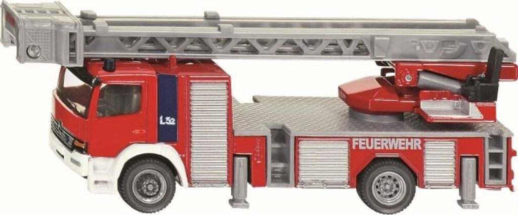 Siku Feuerwehrdrehleiter  Feuerwehrauto rot ; 1841 Produktbild 