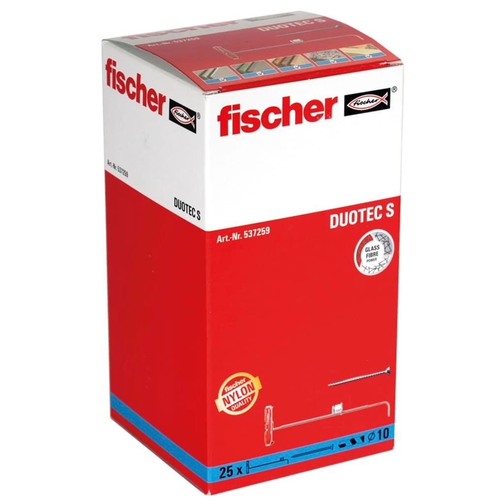 Fischer 25-tlg. Kippdübel-Set Nylon DUOTEC 10 S
