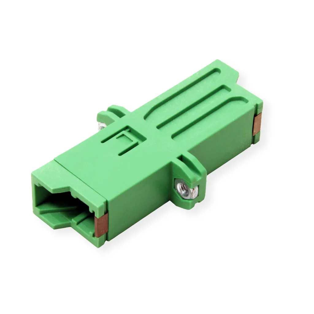 Adattatore Fibra Ottica LSH ROLINE Verde Monomodale - E2000 Simplex - 2
