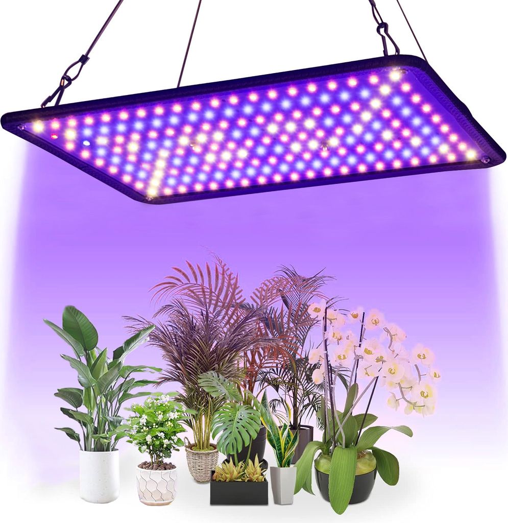 20W 180 LED Pflanzenlampe Vollspektrum Pflanzenlicht Zimmerpflanzen Wachstumslicht Gewächshaus Grow Lampe