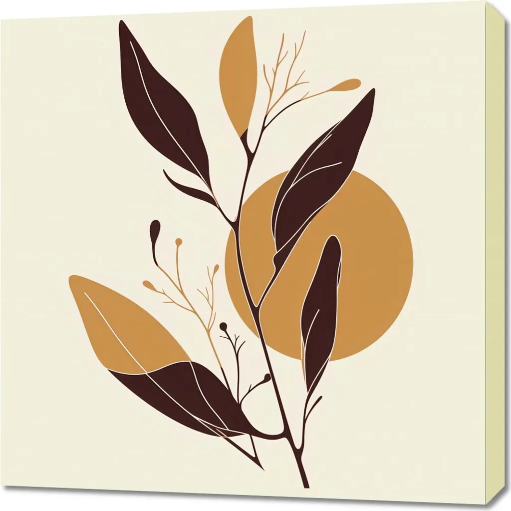 Décoration Murale Élégance Interrompue 70x70 cm - Cadre Déco Chic