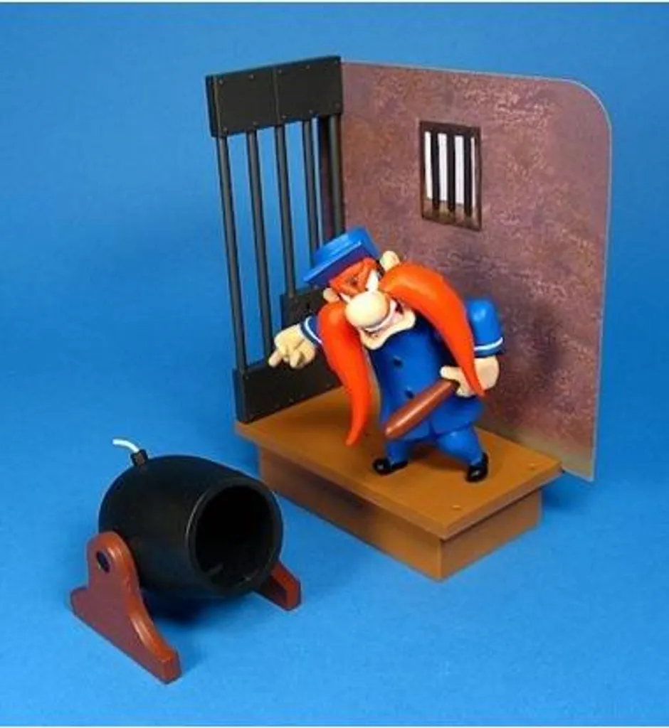 Figurine Yosemite Sam articulée avec décor Big House DC Direct Series 3