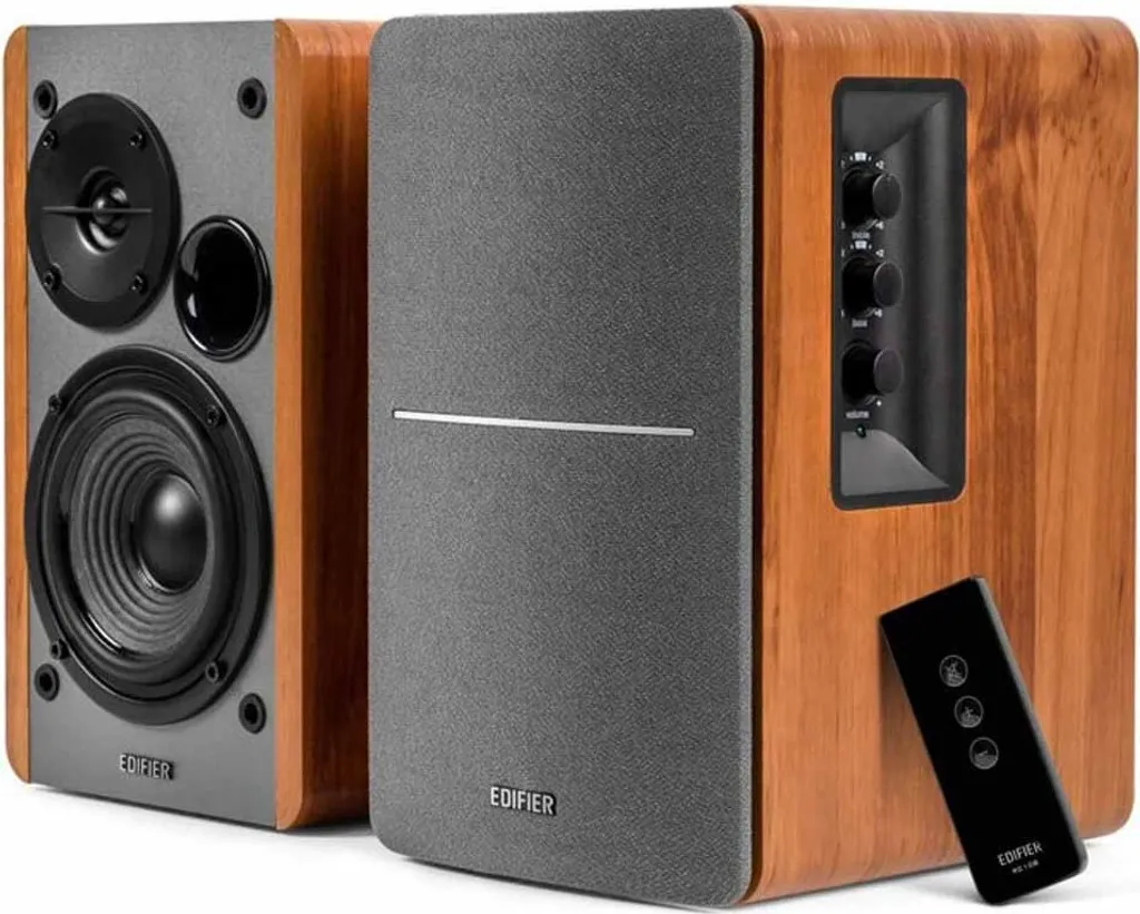Edifier Studio 1280T: Altoparlanti Eleganti in Legno 2 vie 21W