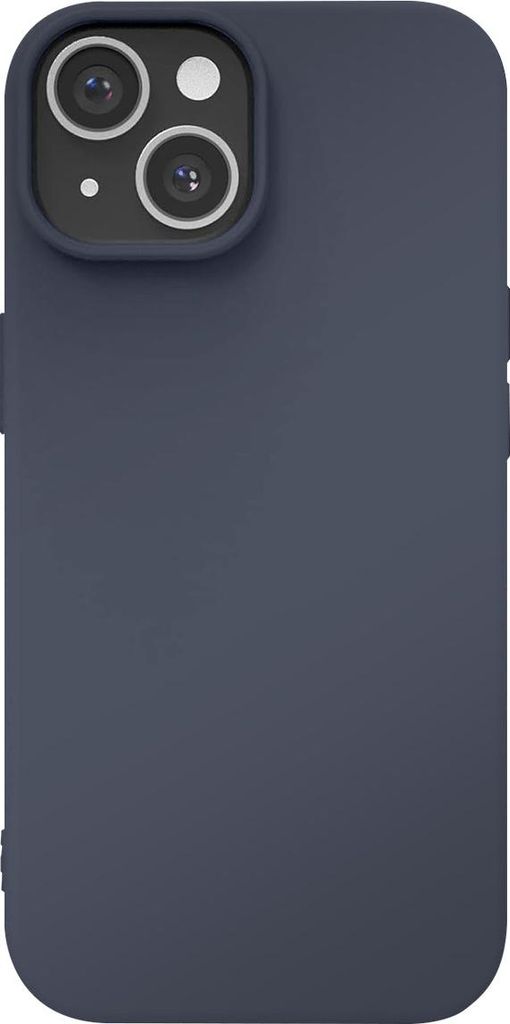 Jaym, Premium Soft Feeling Hülle Apple iPhone 15 Plus, Blau