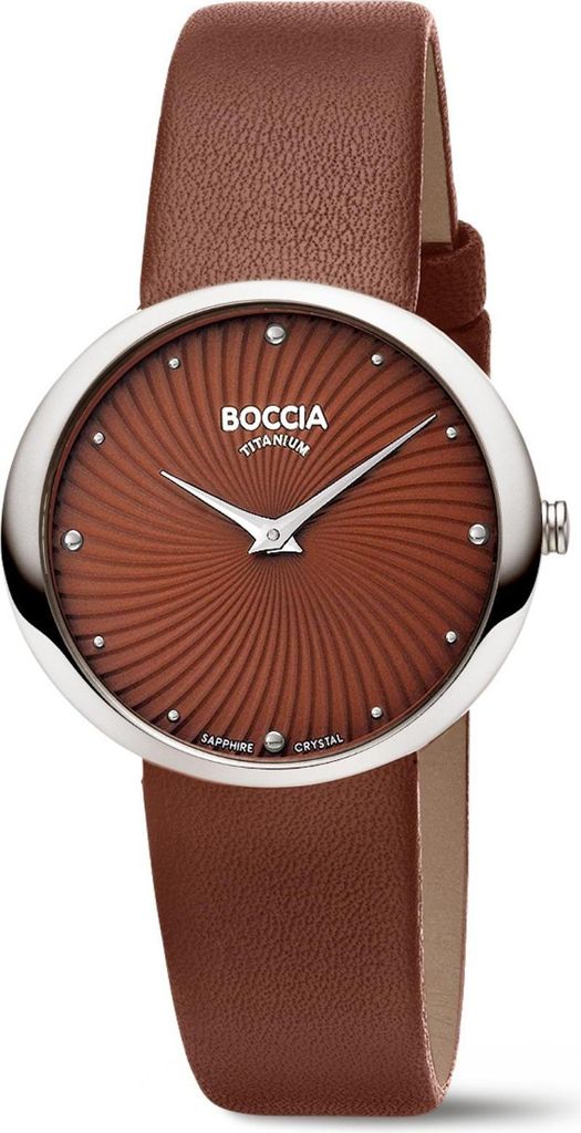 BOCCIA Damenuhr Trend braun 3364-05
