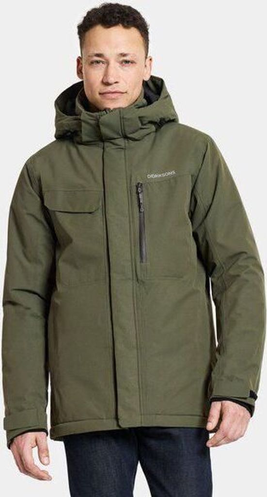 Didriksons Stefan Usx Jkt Deep Green Deep Green L Produktbild 12