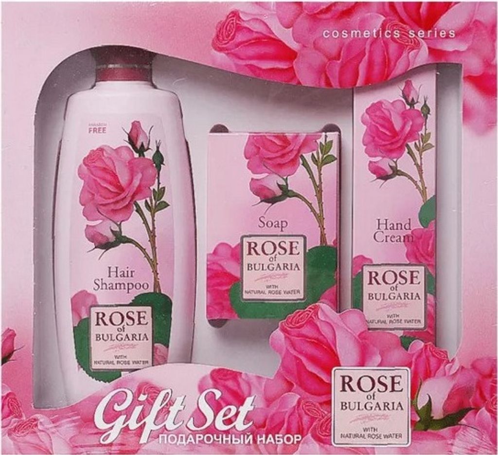 Biofresh Rose of Bulgaria Haar Shampoo 330ml & Seife 100g & Produktbild 