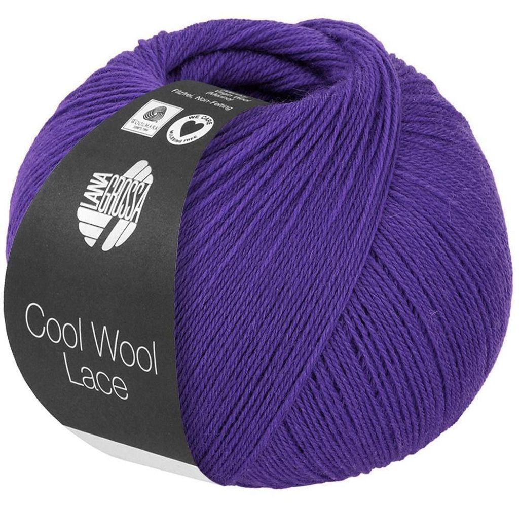 Lana Grossa - Cool Wool Lace 0058 violett Produktbild 
