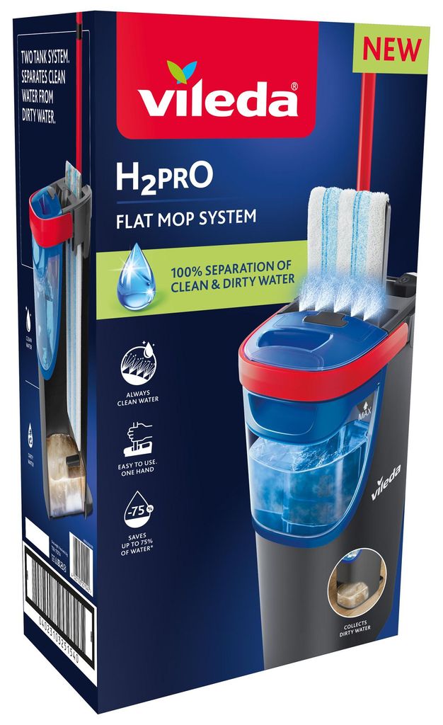 Vileda 4023103251540, Mikrovlákno, Laminát, Dlaždice, Obrázek produktu 