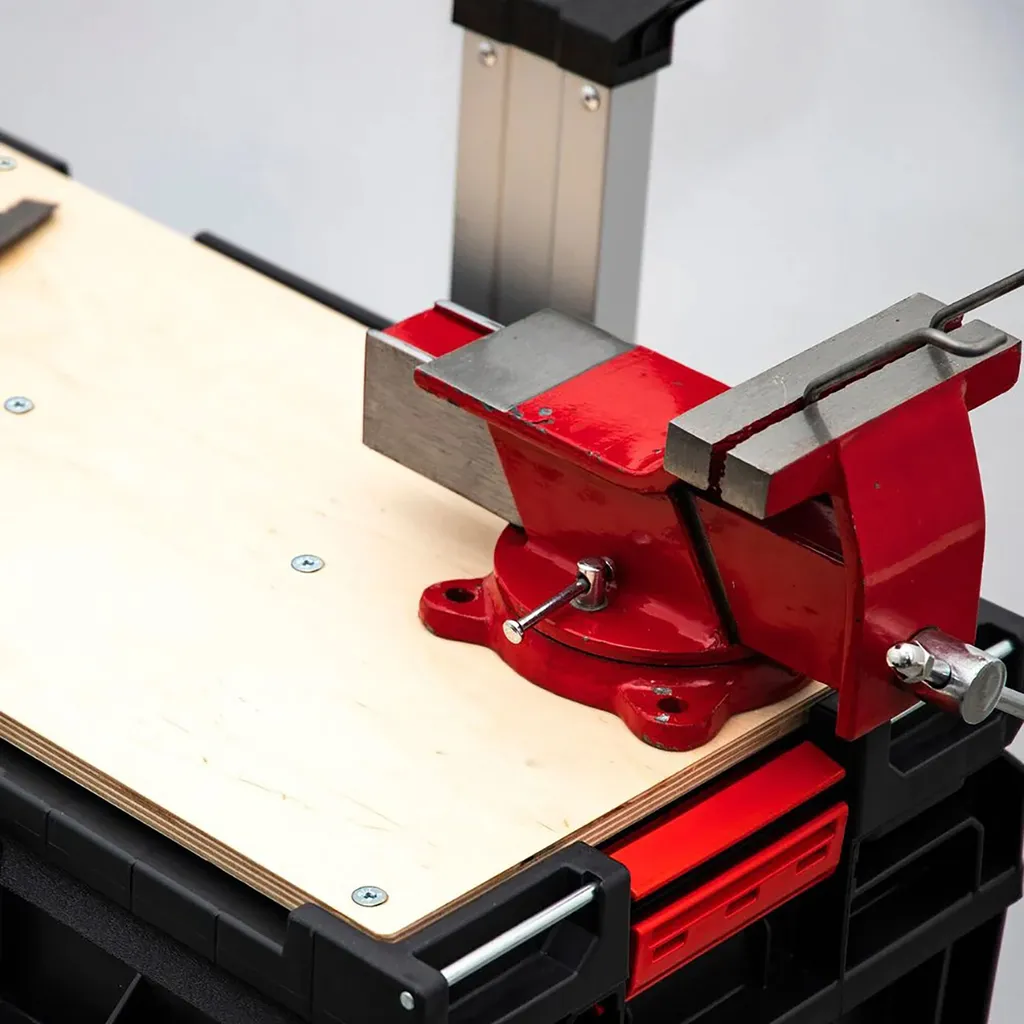 Plateau de travail XXL robuste en bois avec interface Multi Adapter - 9