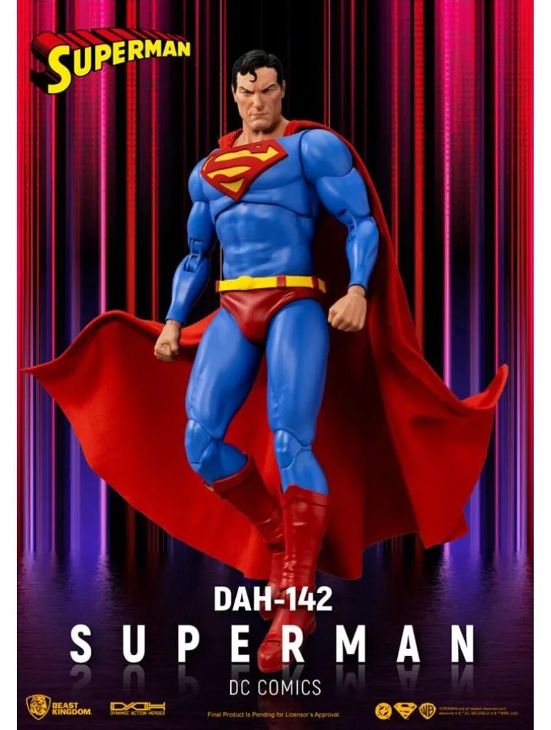 Figurine DC Comics Superman 20 cm - Modèle Articulé Classic Suit