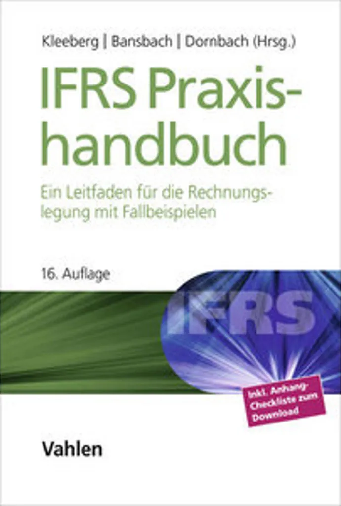 Manuel Pratique IFRS Praxishandbuch pour Comptabilité Allemande