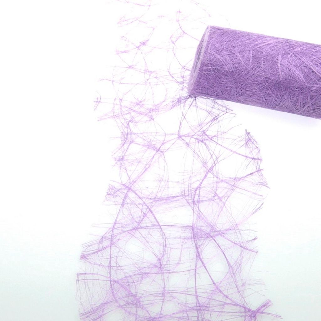 Sizoweb Tischband Wellenschnitt lavendel ca. 12,5 cm Rolle 25 Meter 64W 006-R