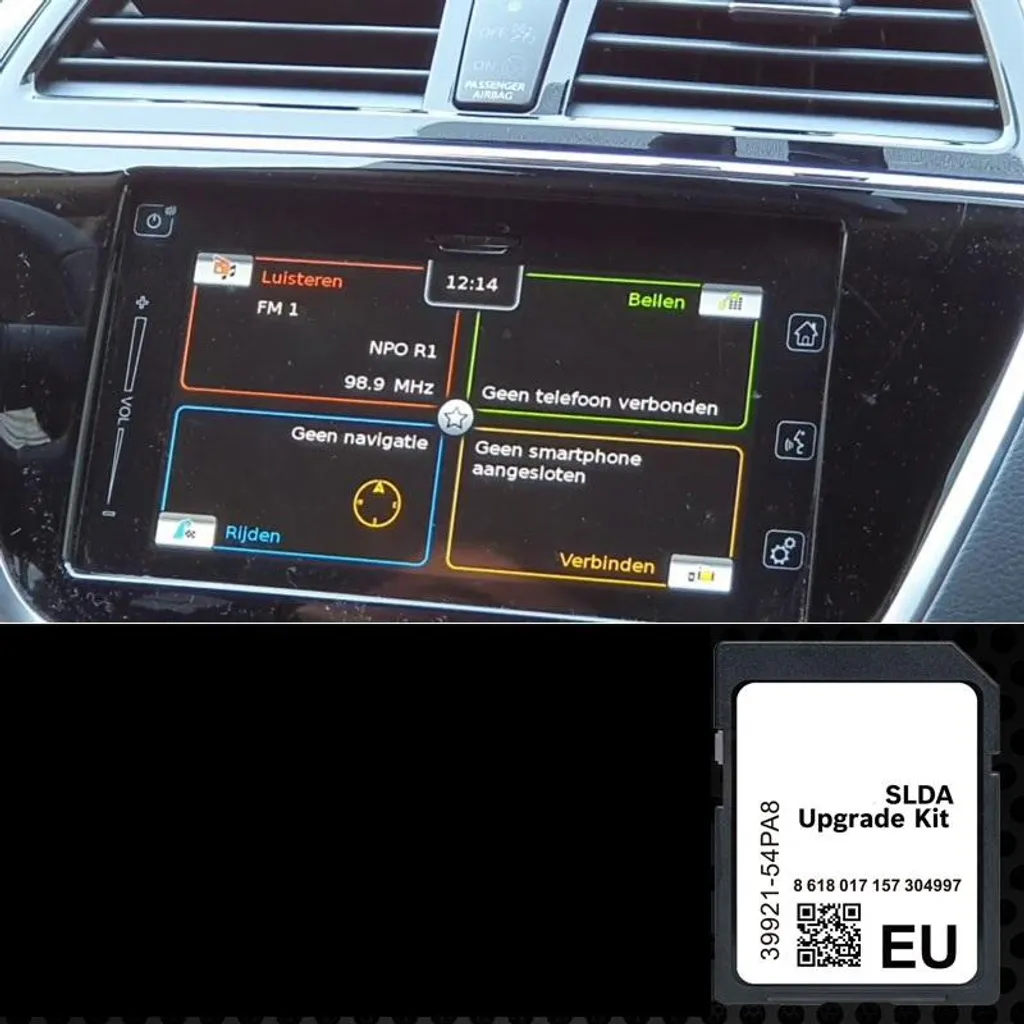 Mise à Jour GPS Suzuki SLDA 2023 Carte SD Europe 39921-54PA8 Solution