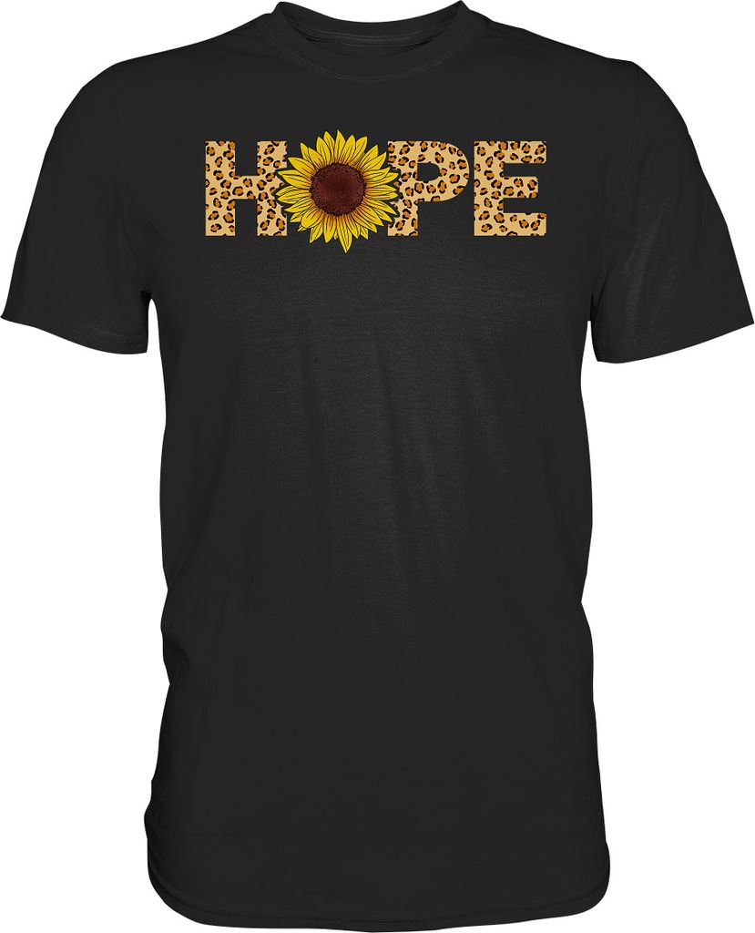 Hope Sonnenblumen T-Shirt Hoffnung Gärtner Geschenk Garten Produktbild 