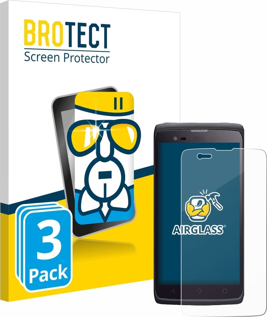 3x BROTECT Schutzglas für Almex cruise.1 Schutzfolie Panzer Folie Glas Display Schutz klar
