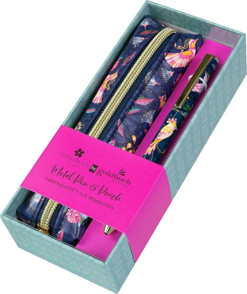 Set Goldbuch Penna Preferita & Astuccio Tropical