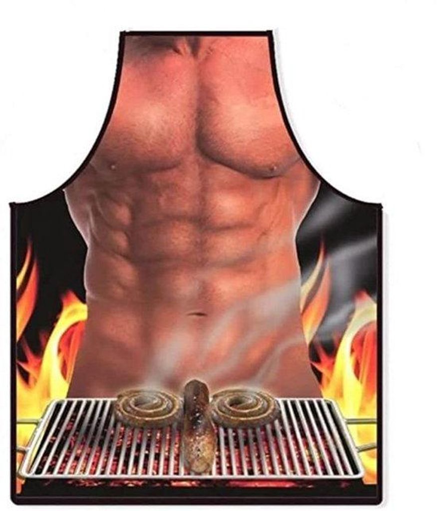 Männer Grill-Schurz, perfektes Vaterstagsgeschenk, 1 Stück, Barbecue
