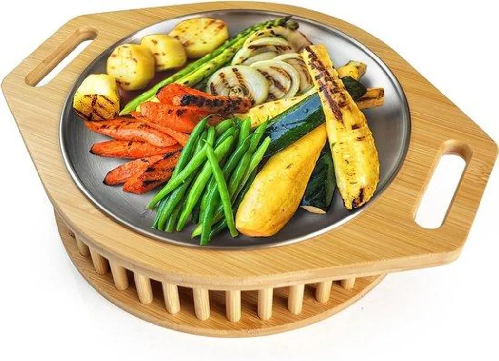 Plaque chauffante barbecue en acier inoxydable de 45cm pour grils