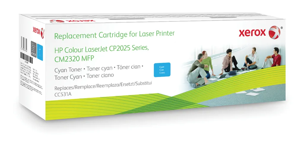 Toner Compatibile HP 304A Ciano XEROX | Stampe Colorate e Brillanti